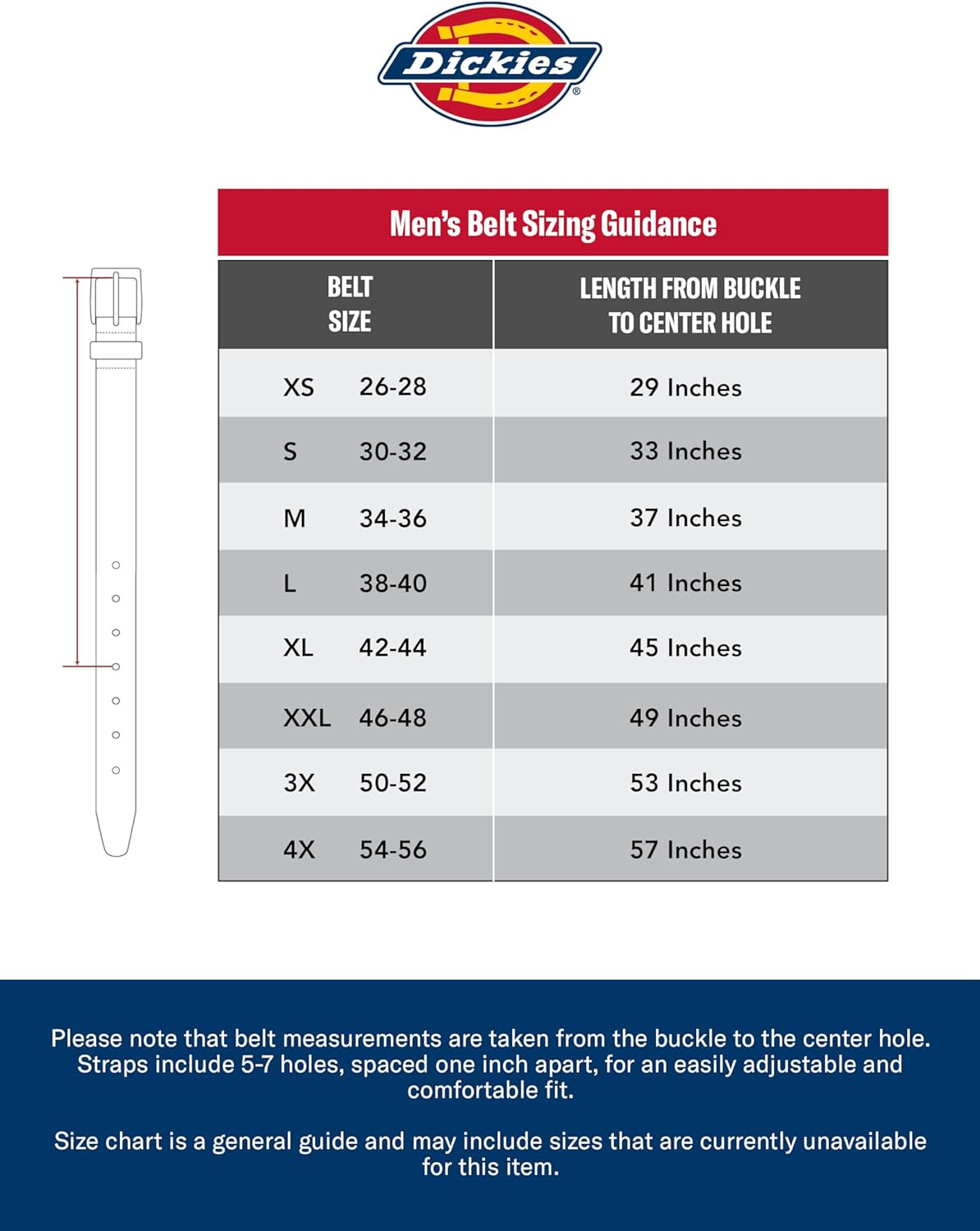 Men's Leather Double Prong Belt - Image 6