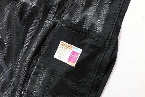 Men's Lightweight Waterproof Hooded Rain Jacket Outdoor Raincoat Shell Jacket for Hiking Travel - Image 8